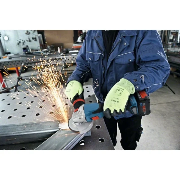 Аккумуляторная угловая шлифмашина Bosch GWS 18V-15 C 06019H6000 — изображение 5