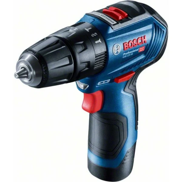 Аккумуляторная ударная дрель-шуруповерт Bosch GSB 12V-30 06019G9120