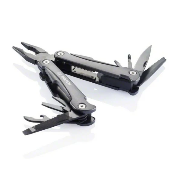 Аккумуляторный ударный гайковерт Bosch GDX 180-LI (2x GBA 3.0 A*ч) в чемодане + Swiss Peak Multitool 0615990K9W — изображение 2