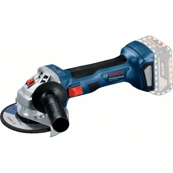 Аккумуляторная угловая шлифмашина Bosch GWS 180-LI 06019H9020 — изображение 2