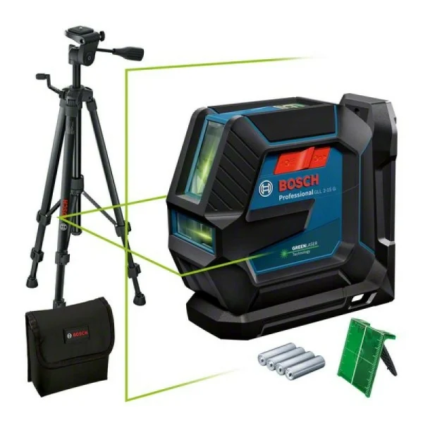 Линейный лазерный нивелир Bosch GLL 2-15 G 0601063W01