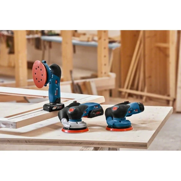 Аккумуляторная эксцентриковая шлифмашина Bosch GEX 18V-125 0601372201 — изображение 7