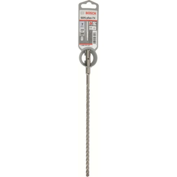 Бур SDS-plus-7X по арм. бетону 7x200x265 мм Bosch 2608579127
