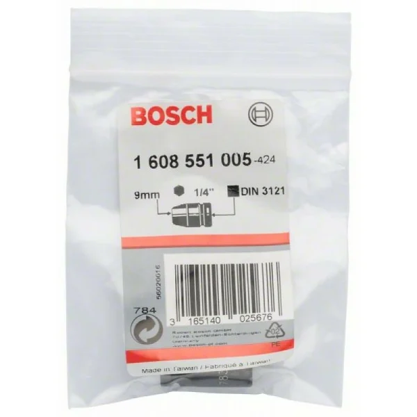 Торцевая головка 9 мм, 25 мм, 13 мм, (M 5), 13,5 мм Bosch 1608551005 — изображение 2
