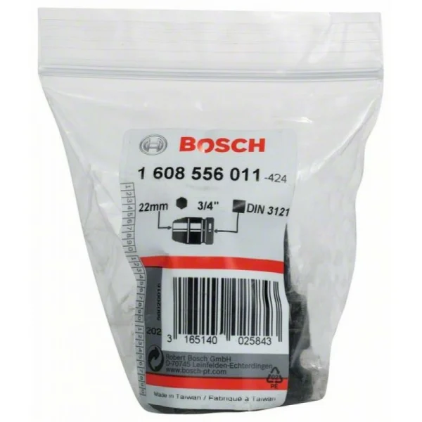 Торцевая головка 22 мм, 3/4 Bosch 1608556011 — изображение 2