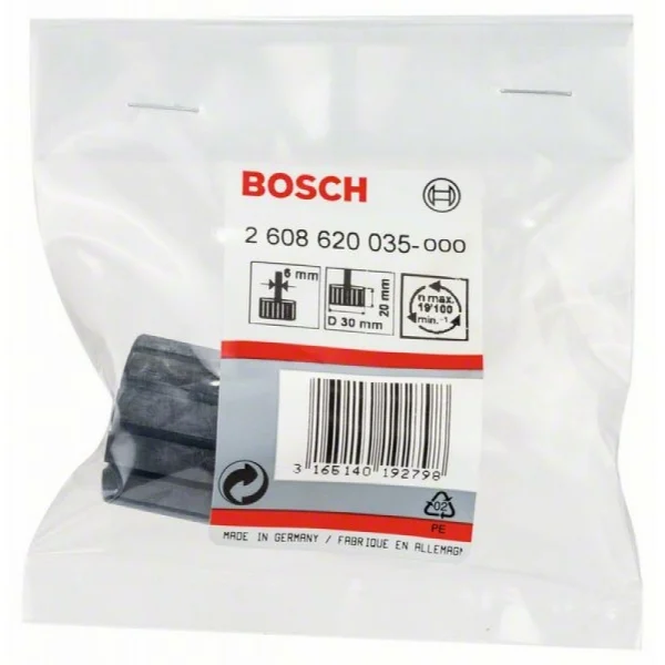 Валик для крепления шлифколец 30 мм, 20 мм Bosch 2608620035 — изображение 2