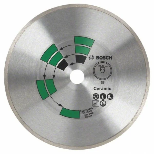 Алмазный диск по керамической плитке 125x22x1,7x5,0 мм Bosch 2609256417