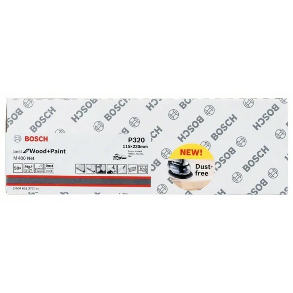 Шлифлист 115 x 230 mm, 320 Bosch 2608621277 — изображение 2