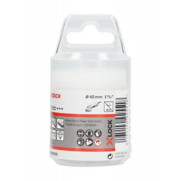 Алмазная коронка Dry Speed X-LOCK 45 мм Bosch 2608599015 — изображение 2
