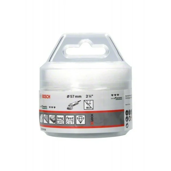 Алмазная коронка Dry Speed X-LOCK 57 мм Bosch 2608599018 — изображение 2